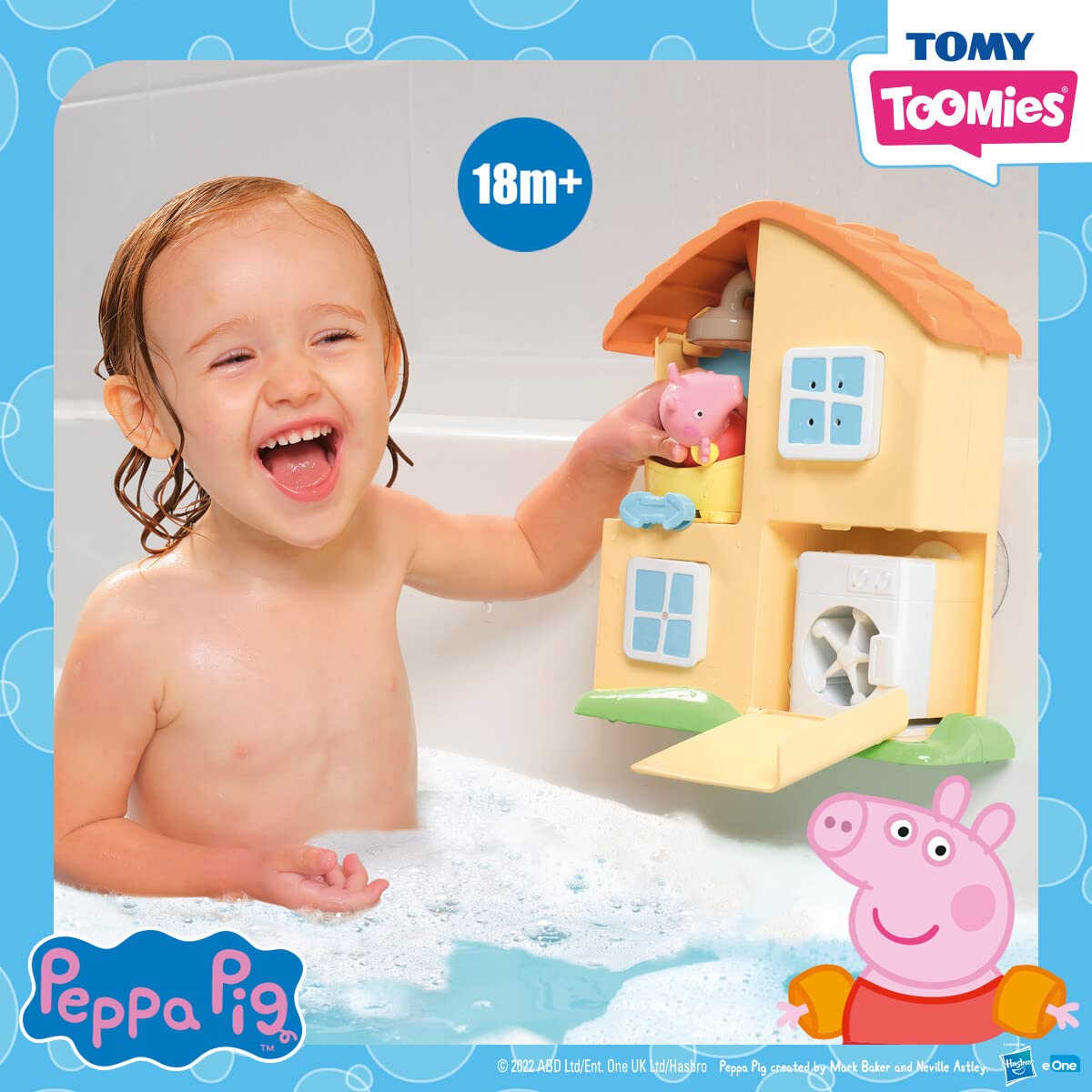 Foto 3 pulgar | Set De Juguete De Baño Tomy Peppa Pig House Para Niños De 18 Meses O Más - Venta Internacional.
