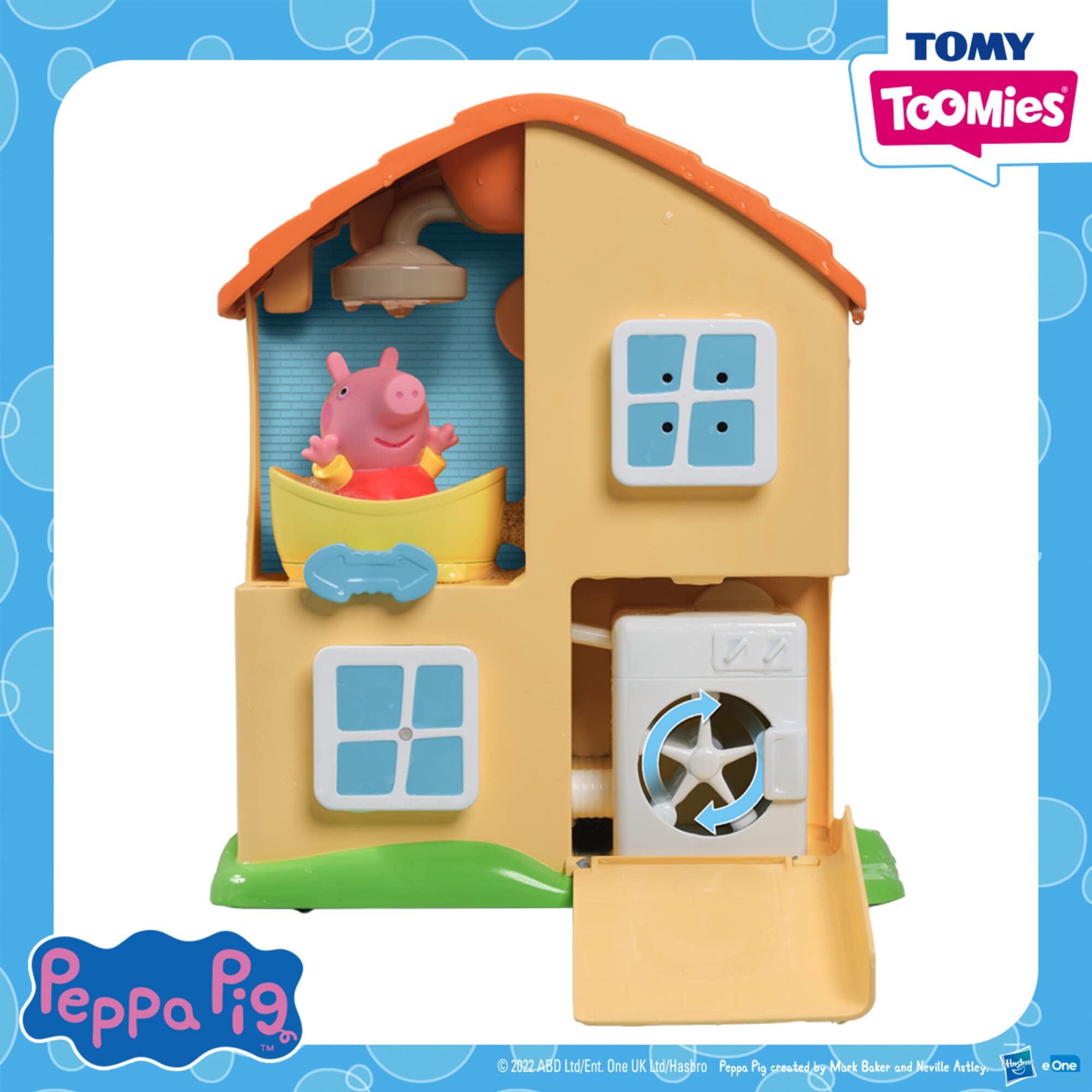 Foto 4 pulgar | Set De Juguete De Baño Tomy Peppa Pig House Para Niños De 18 Meses O Más - Venta Internacional.
