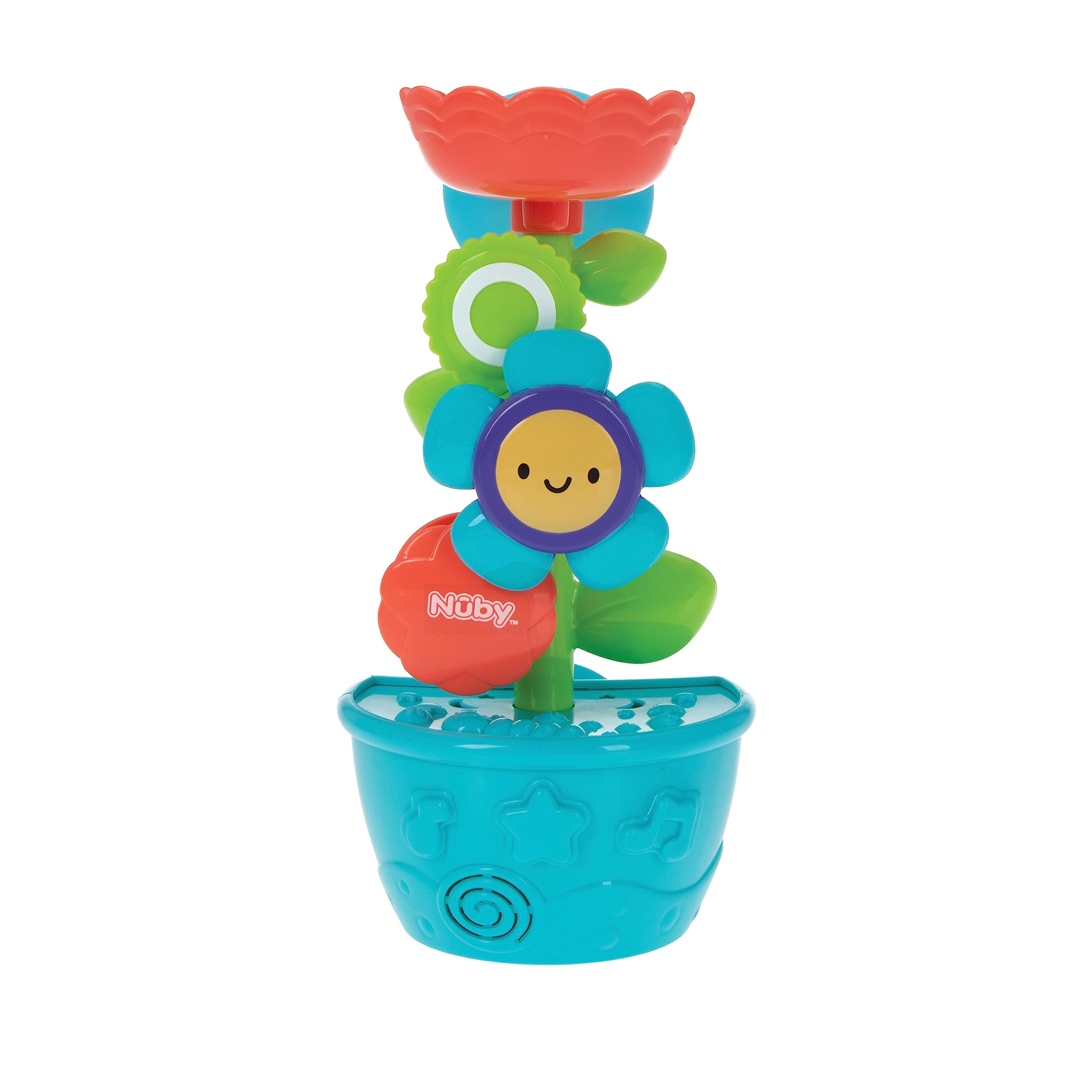 Foto 3 | Juguete De Baño Nuby Flow N' Grow Garden Con Flores Y Regadera 18+m - Venta Internacional.