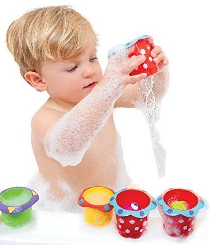 Foto 2 pulgar | Juguete De Baño Para Bebés Nuby Splish Splash, 5 Piezas - Venta Internacional.