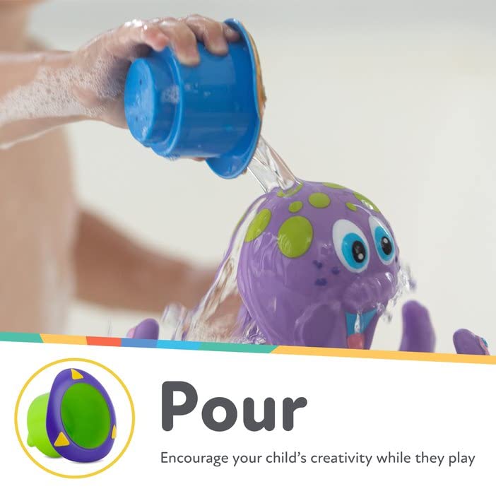 Foto 5 pulgar | Juguete De Baño Para Bebés Nuby Splish Splash, 5 Piezas - Venta Internacional.