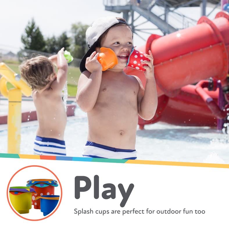 Foto 6 pulgar | Juguete De Baño Para Bebés Nuby Splish Splash, 5 Piezas - Venta Internacional.