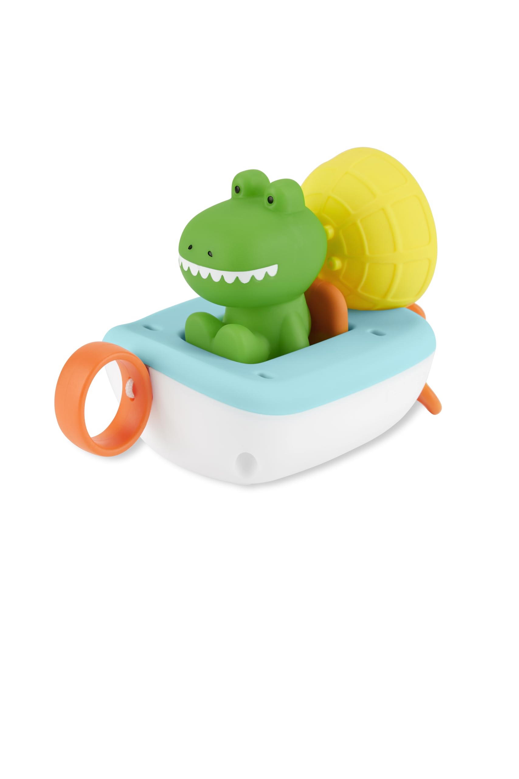 Juego De Juguetes De Baño Skip Hop Croc The Boat, 3 Piezas, Zoológico, 12 M O Más - Venta Internacional.