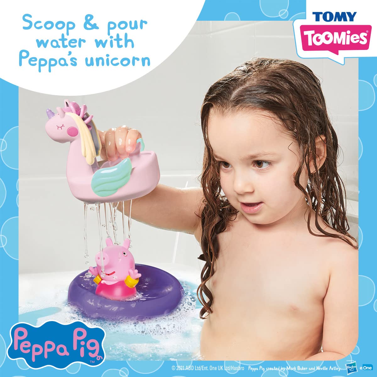 Foto 3 pulgar | Juguetes De Baño Tomy Peppa Pig Para Bebés De 18 Meses O Más Con Destreza - Venta Internacional.