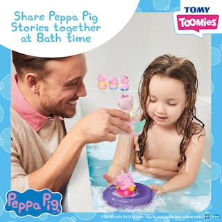 Foto 5 | Juguetes De Baño Tomy Peppa Pig Para Bebés De 18 Meses O Más Con Destreza - Venta Internacional.