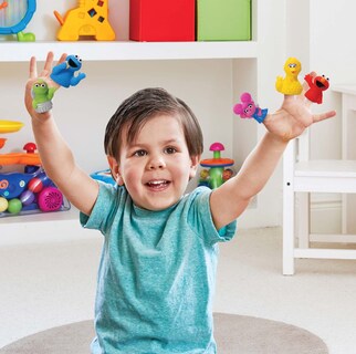 Foto 5 | Juego De Juguetes De Baño Sesame Street, 10 Piezas, Con Marionetas Para Niños - Venta Internacional.