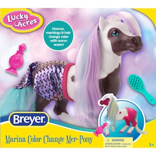 Foto 4 | Juguete De Baño Breyer Horses Marina Color Change Mer-pony Para Mayores De 3 Años - Venta Internacional.