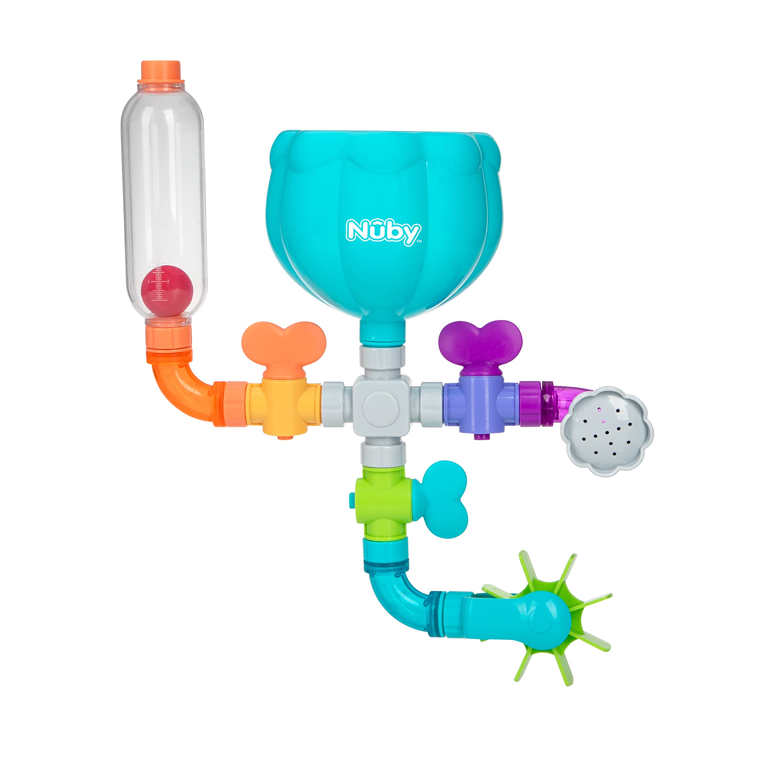 Tubos De Baño Nuby Wacky Waterworks Con Funciones Interactivas - Venta Internacional.