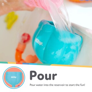 Foto 4 | Tubos De Baño Nuby Wacky Waterworks Con Funciones Interactivas - Venta Internacional.