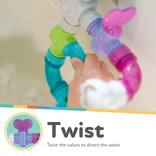 Foto 5 | Tubos De Baño Nuby Wacky Waterworks Con Funciones Interactivas - Venta Internacional.
