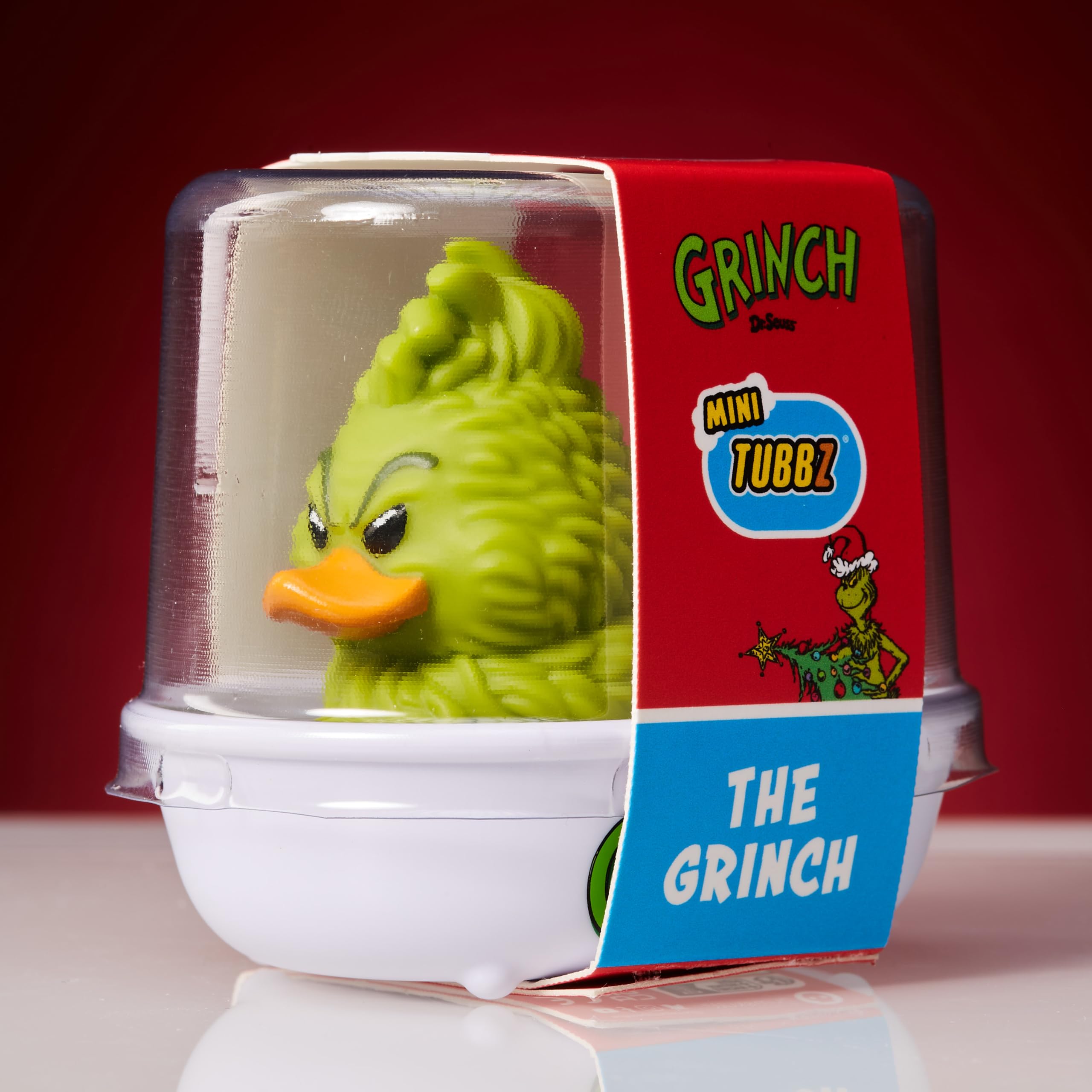 Foto 3 pulgar | Figura Coleccionable De Vinilo Con Forma De Pato De Goma Tubbz Mini Grinch - Venta Internacional.
