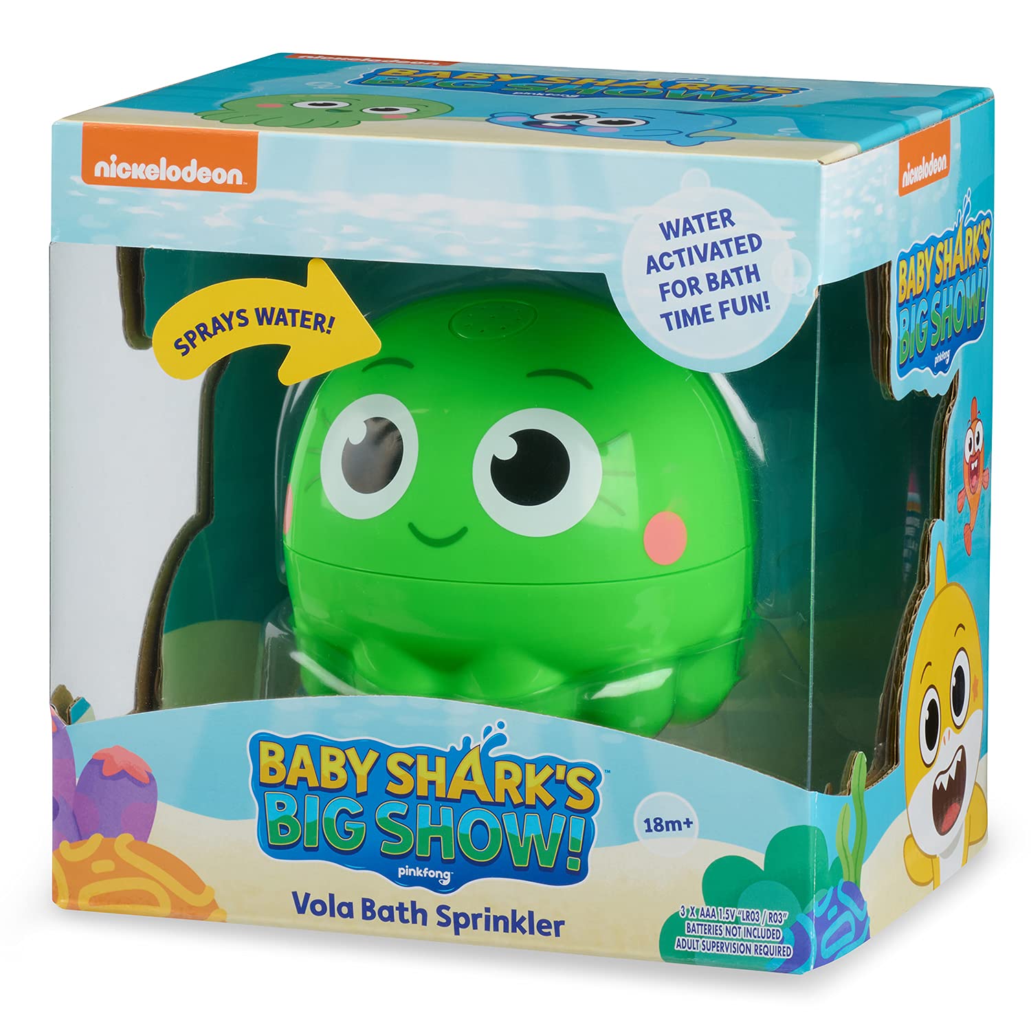 Foto 8 pulgar | Aspersor De Baño Y Juguete Acuático ¡el Gran Espectáculo De Wowwee Baby Shark! ¡vola - Venta Internacional.