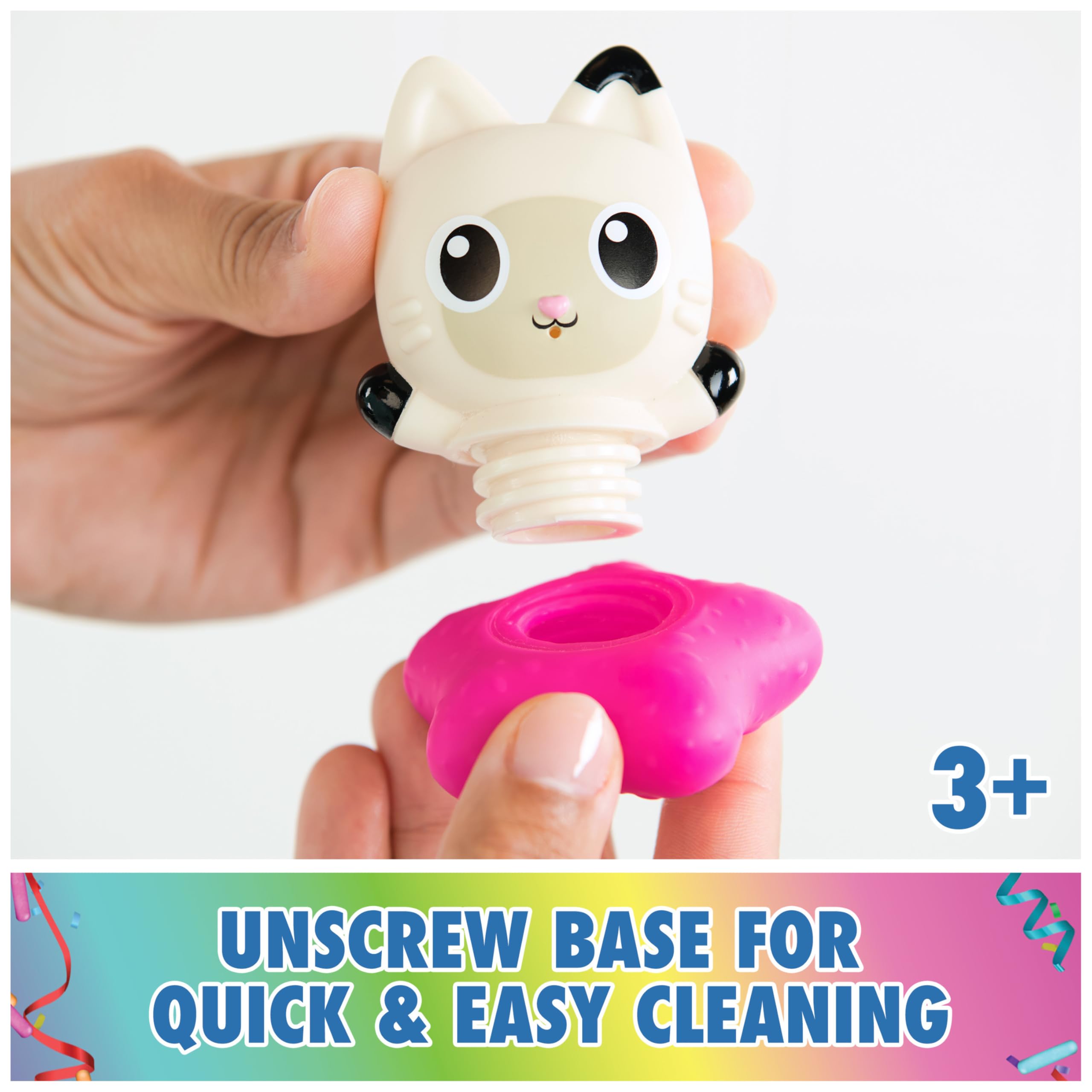 Foto 4 pulgar | Casa De Muñecas Gabby's De Bath Squirters Gabby Cat Mercat & Pandy - Venta Internacional.