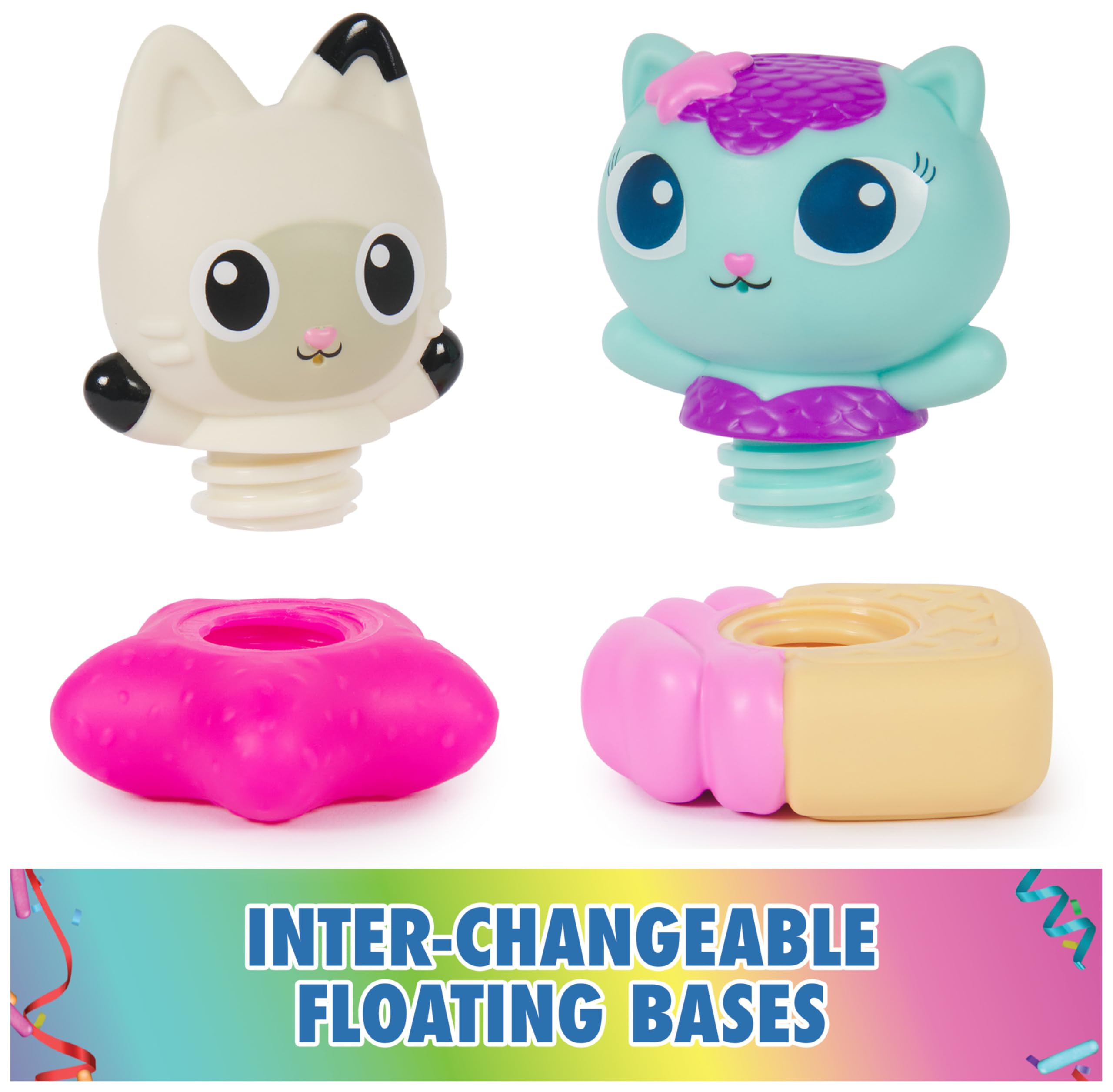 Foto 5 pulgar | Casa De Muñecas Gabby's De Bath Squirters Gabby Cat Mercat & Pandy - Venta Internacional.