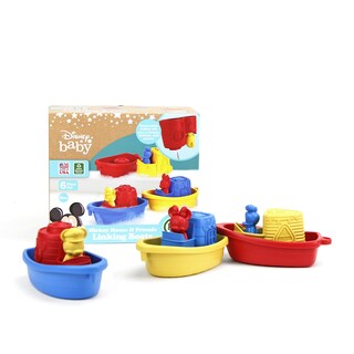 Foto 1 | Botes Uniendo Barcos Mickey Mouse De Toy Green Toys Fabricados En Ee. Uu. - Venta Internacional.