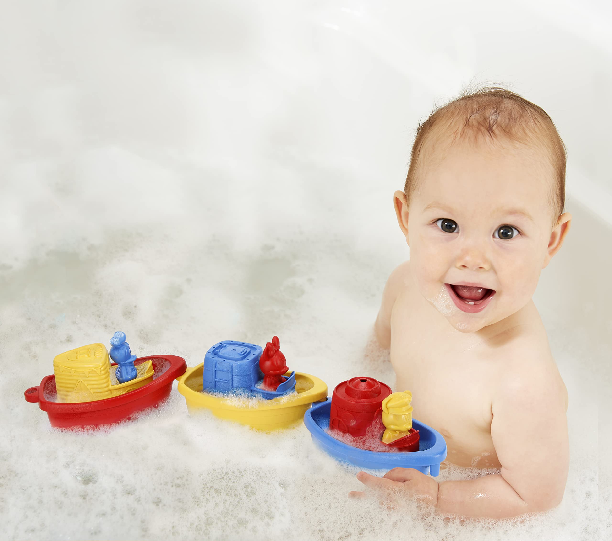 Foto 6 | Botes Uniendo Barcos Mickey Mouse De Toy Green Toys Fabricados En Ee. Uu. - Venta Internacional.