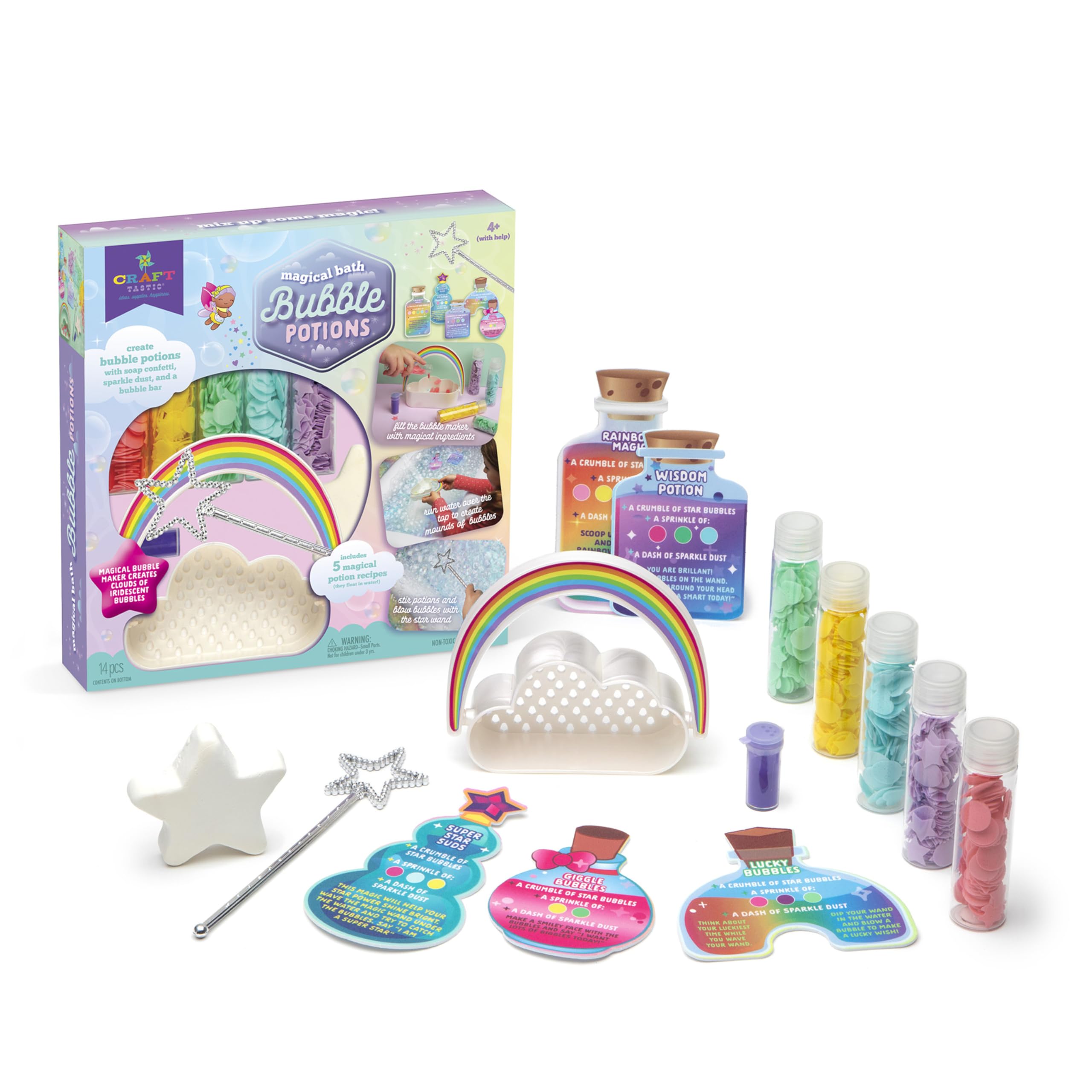 Foto 3 pulgar | Pociones De Burbujas De Baño, Juguete Craft-tastic Para Niños Mayores De 4 Años - Venta Internacional.