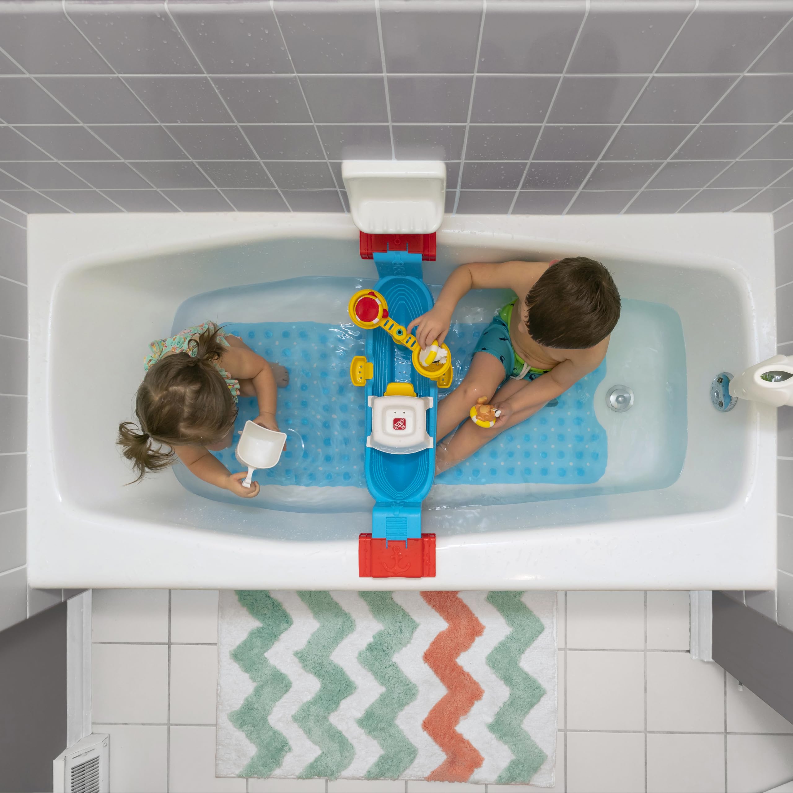 Foto 3 pulgar | Set De Ducha Tipo Lluvia Step2 Nautical Para Niños De Más De 1,5 Años - Venta Internacional.