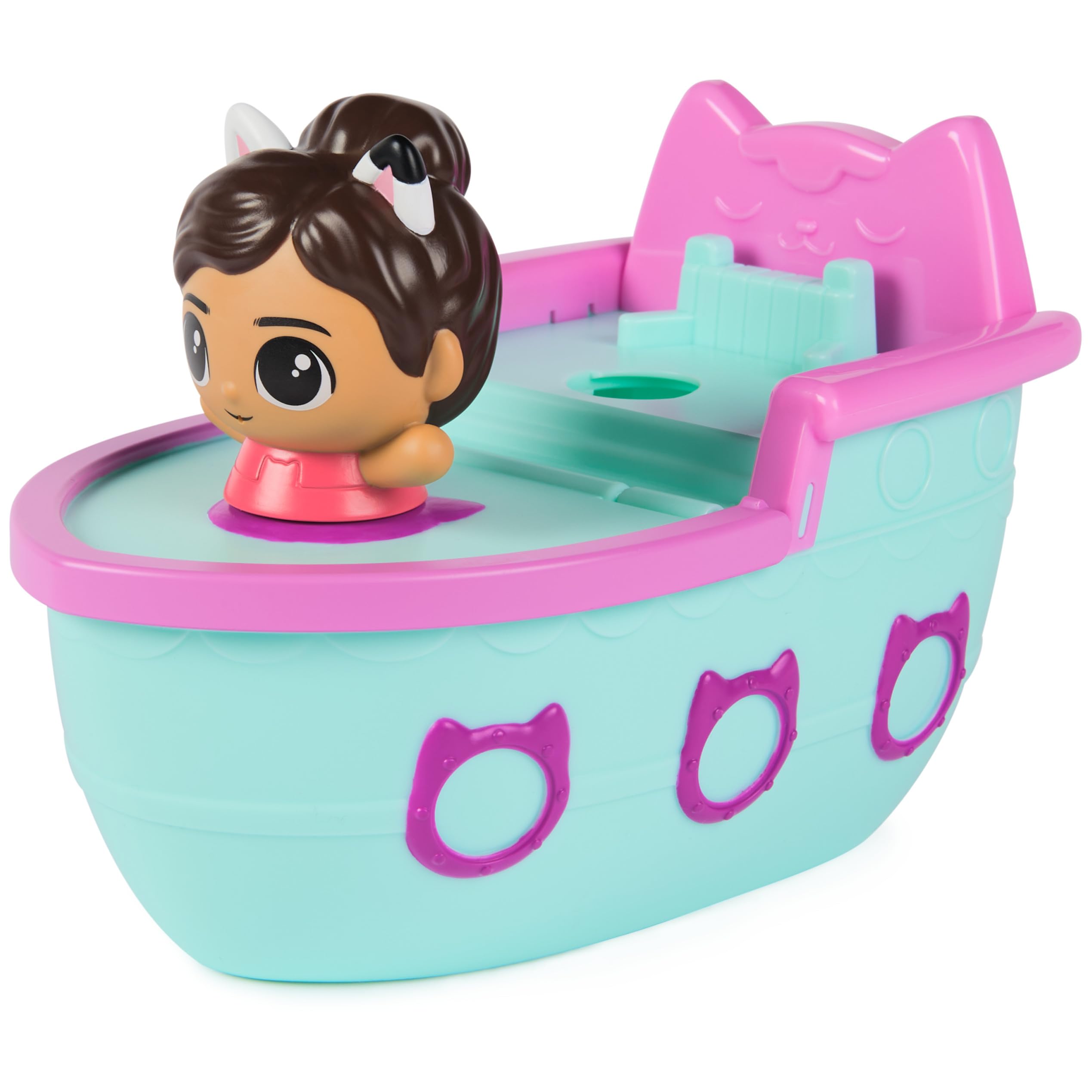 Foto 5 pulgar | Set De Baño Gabby's Dollhouse Gabby & Ss Mercat Con Crucero - Venta Internacional.