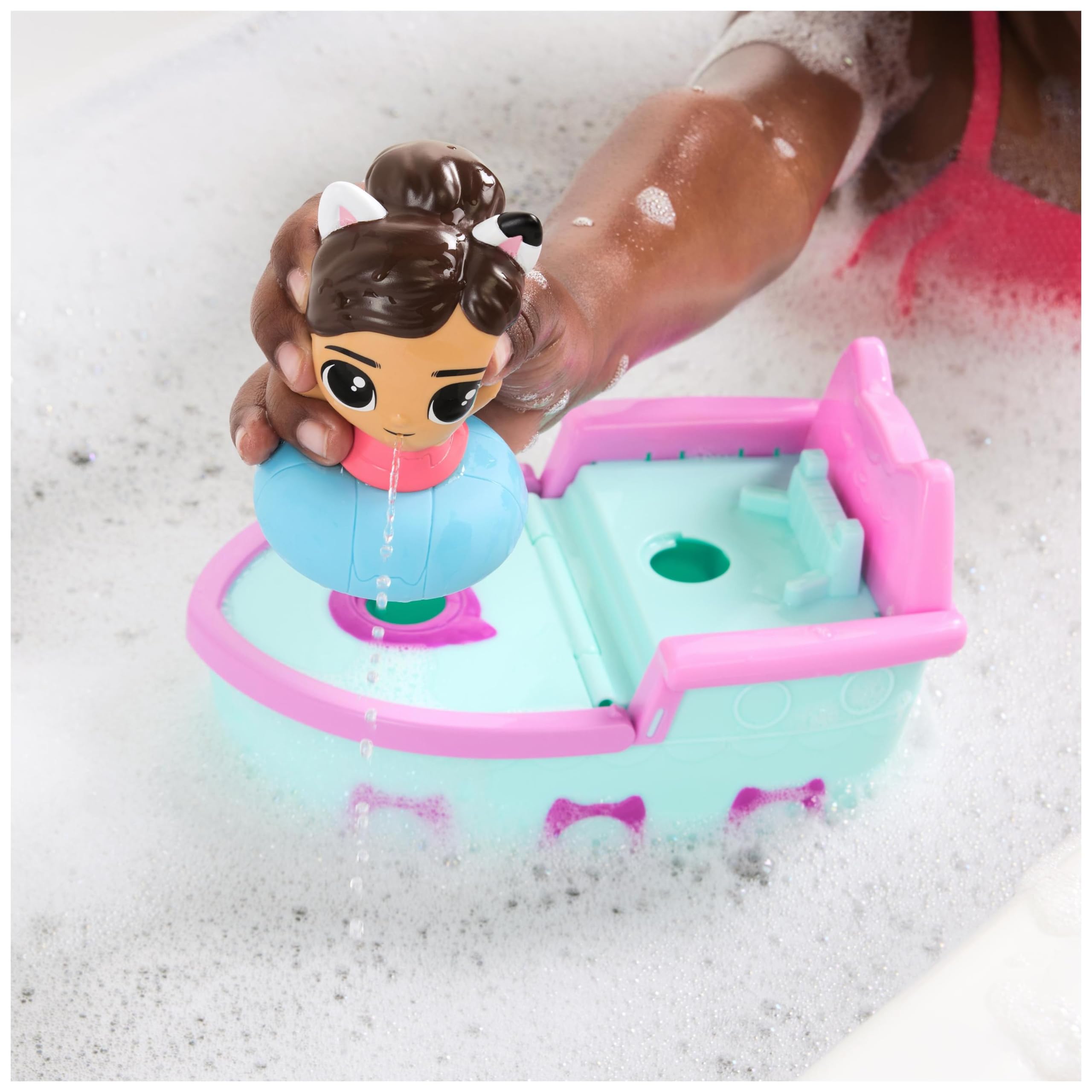 Foto 5 | Set De Baño Gabby's Dollhouse Gabby & Ss Mercat Con Crucero - Venta Internacional.
