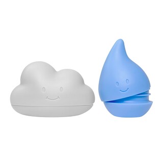 Foto 1 | Set De Nubes Y Gotas De Colores Apagados Ubbi De Bath Squeeze Toys - Venta Internacional.