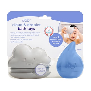 Foto 3 | Set De Nubes Y Gotas De Colores Apagados Ubbi De Bath Squeeze Toys - Venta Internacional.