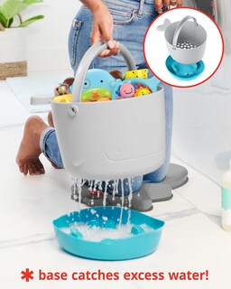 Foto 4 | Set De Regalo Con Cubeta Y Juguete De Baño Skip Hop Baby Grey - Venta Internacional.