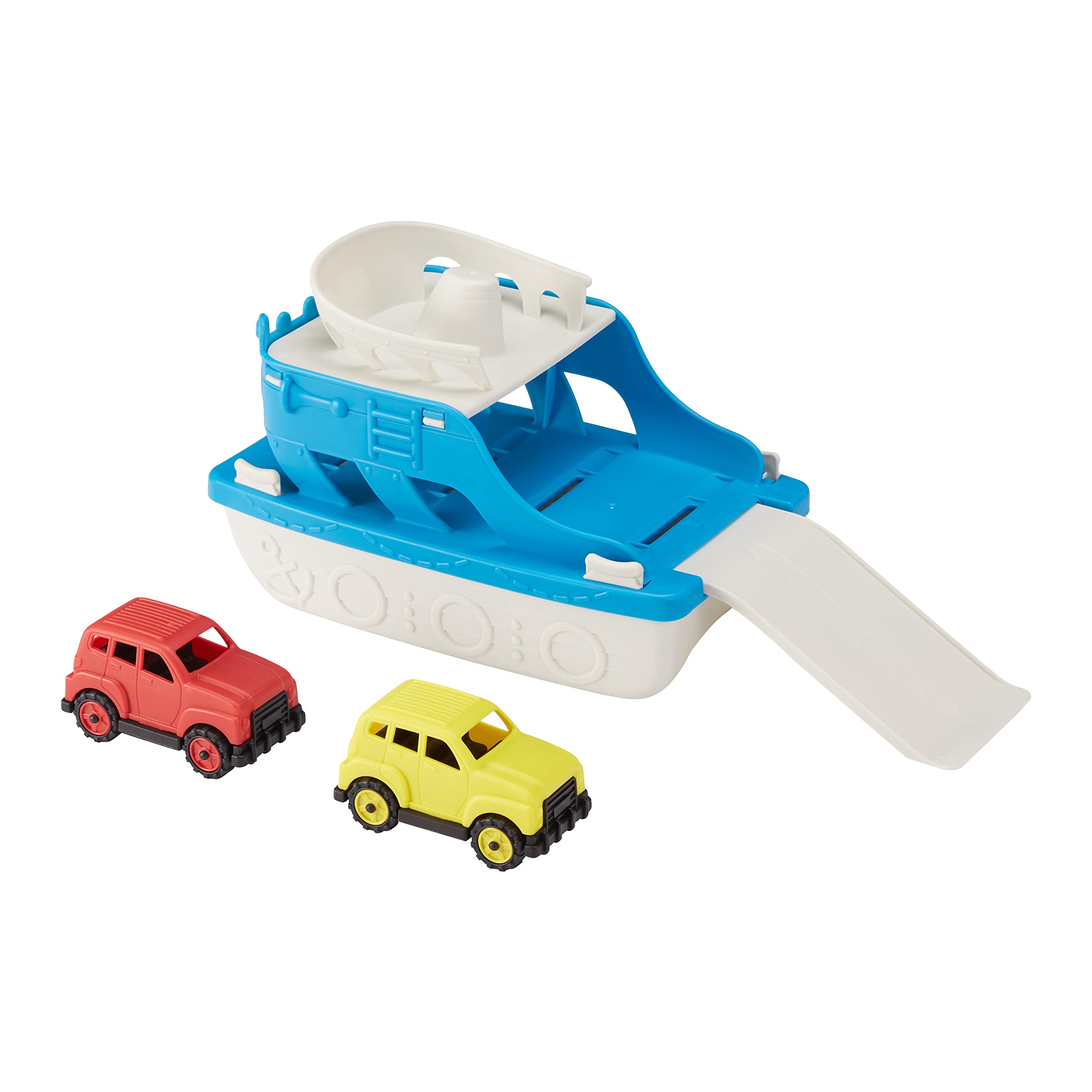 Ferry Boat Toy Amazon Basics Con 2 Minicoches Para Niños De 2 Años O Más, Color Azul - Venta Internacional.