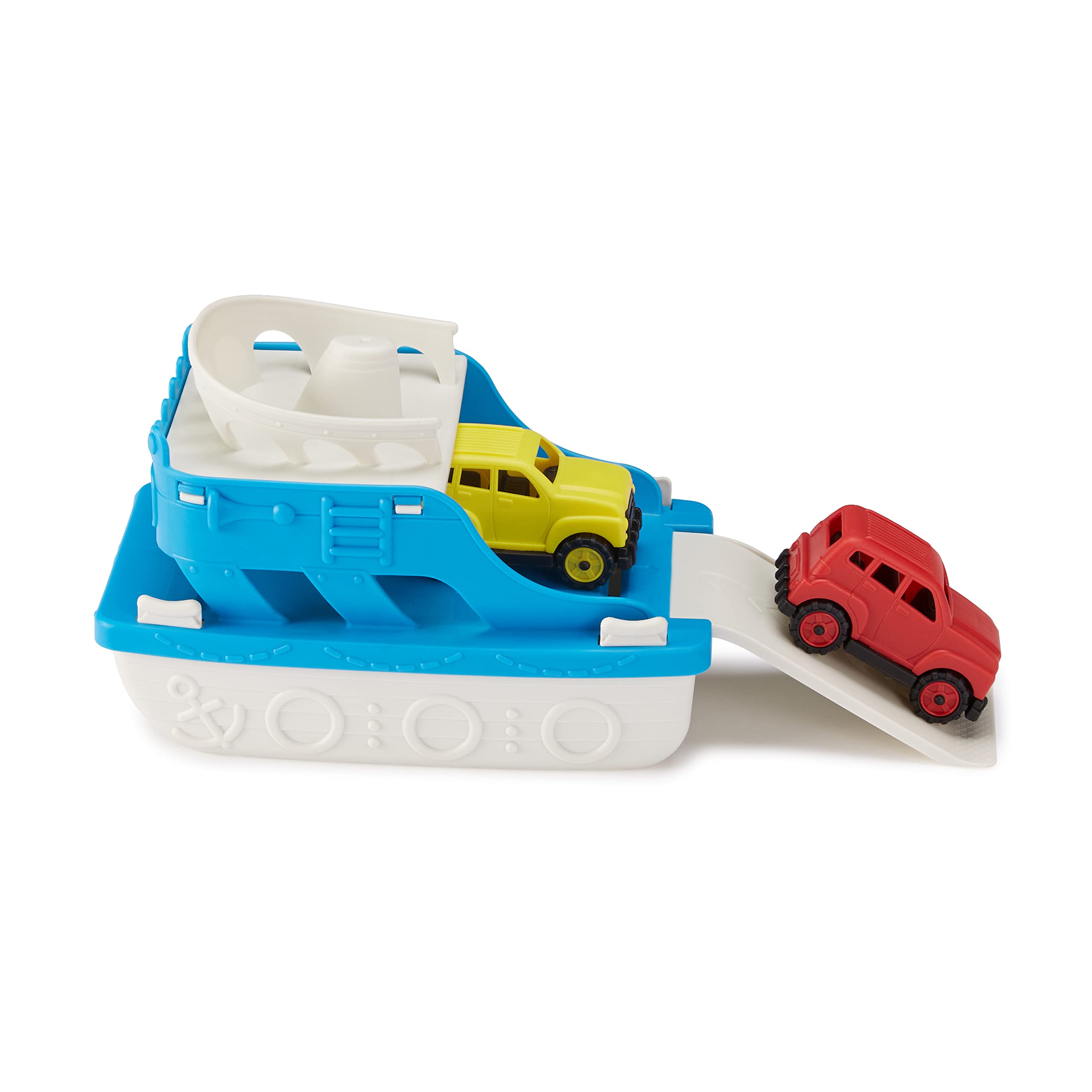 Foto 4 pulgar | Ferry Boat Toy Amazon Basics Con 2 Minicoches Para Niños De 2 Años O Más, Color Azul - Venta Internacional.