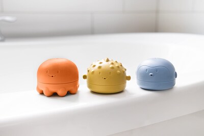 Foto 6 | Bath Squeeze Toys Ubbi, De Colores Apagados, Para Bebés A La Hora Del Baño Y Jugando - Venta Internacional.