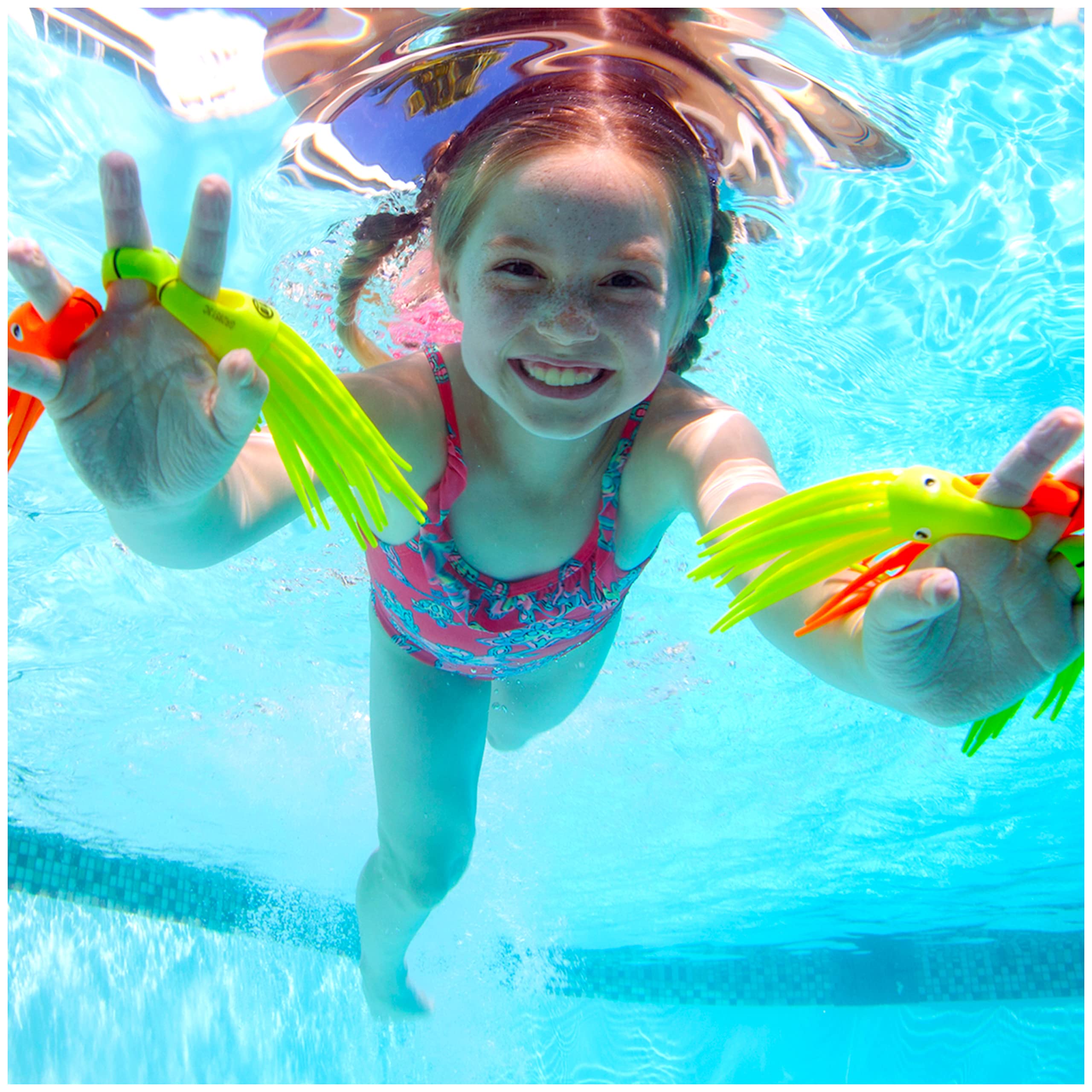 Foto 5 pulgar | Juguetes De Buceo En Piscina Swimways Squidivers, Paquete De 3 Para Niños Mayores De 5 Años - Venta Internacional.