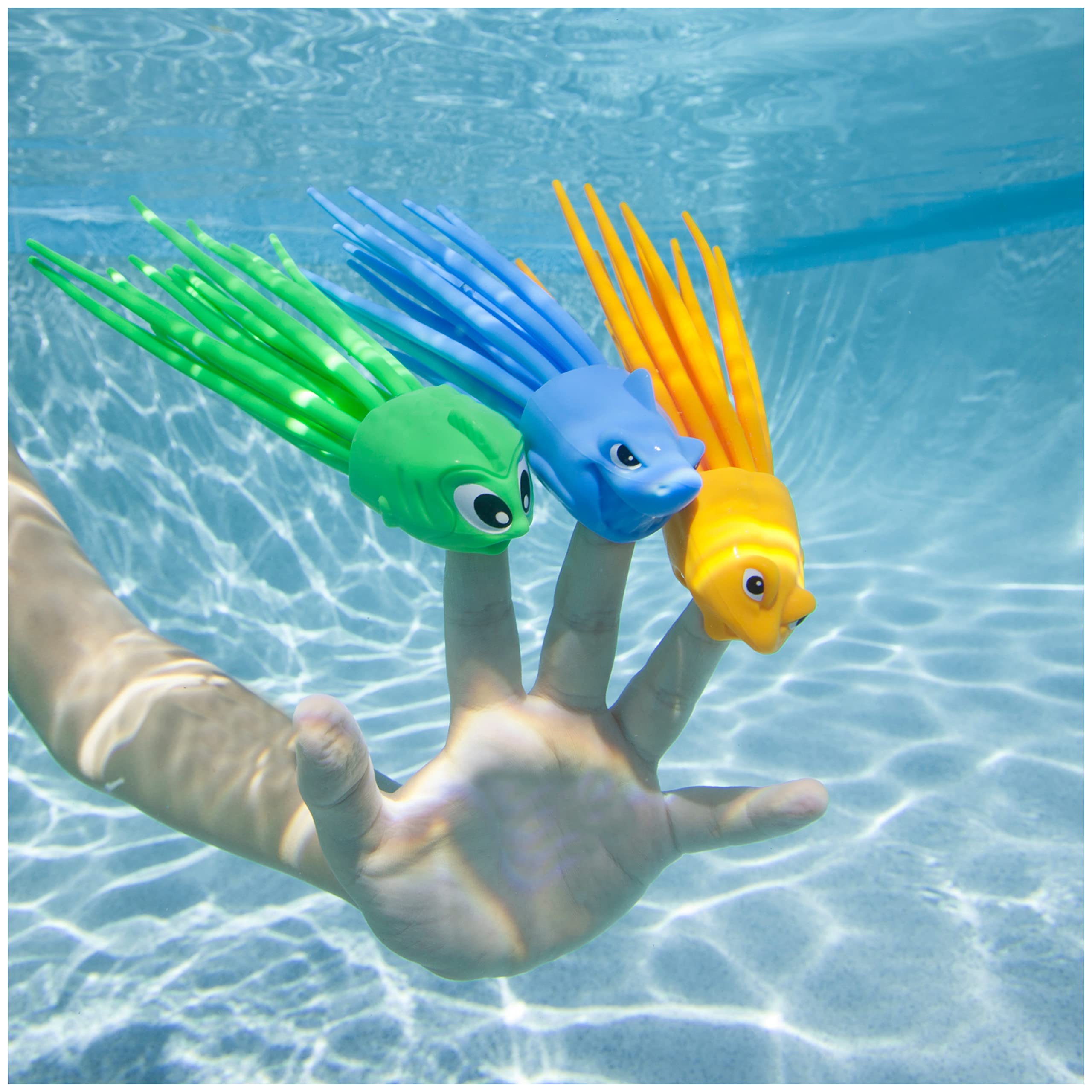 Foto 6 pulgar | Juguetes De Buceo En Piscina Swimways Squidivers, Paquete De 3 Para Niños Mayores De 5 Años - Venta Internacional.