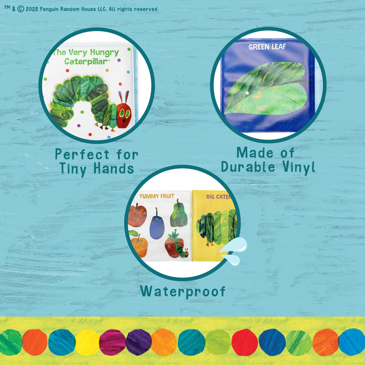 Foto 5 pulgar | Libro De Baño El Mundo Preferido De Los Niños De Eric Carle La Oruga Muy Hambrienta - Venta Internacional.