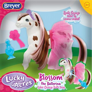 Foto 5 | Juguete De Baño Breyer Horses Blossum Ballerina 3+ Que Cambia De Color - Venta Internacional.