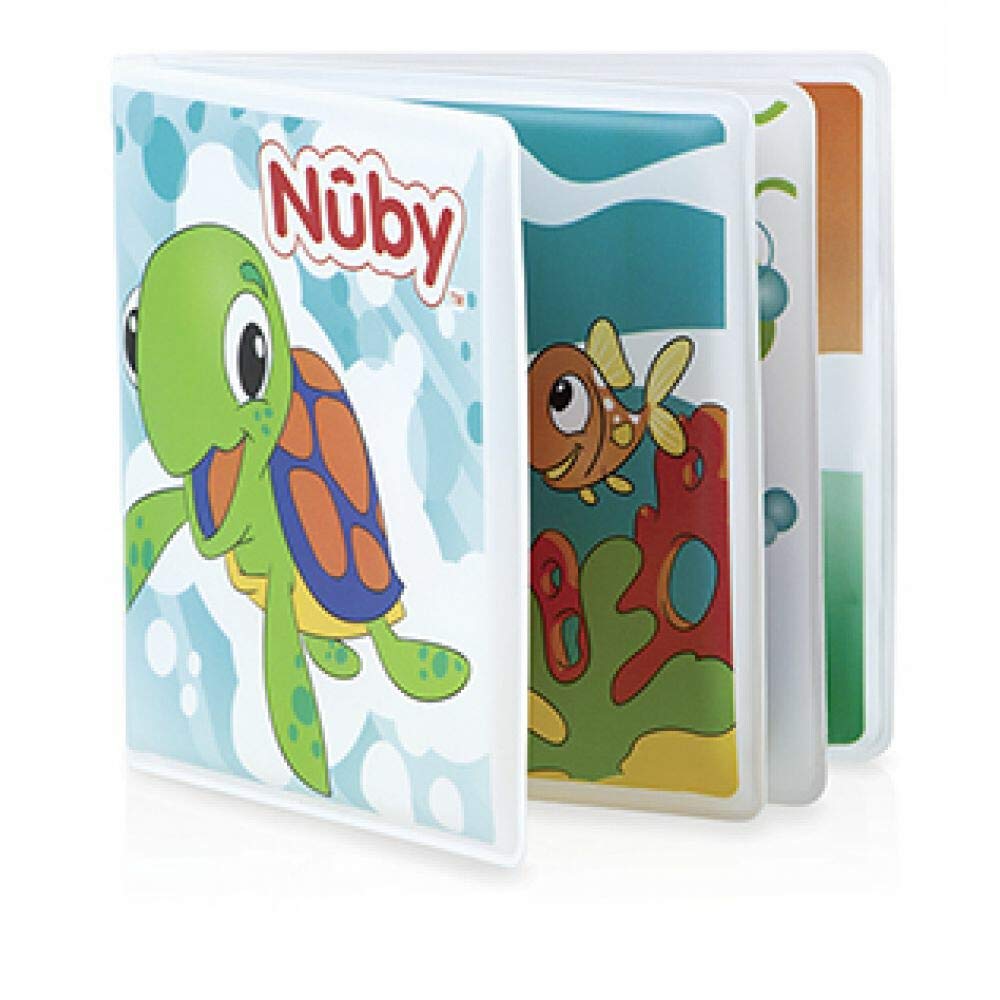 Libro De Baño Nuby Bath Fun Time Con Páginas Impermeables De Más De 0 Millones - Venta Internacional.