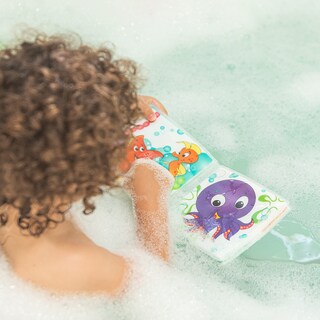 Foto 2 | Libro De Baño Nuby Bath Fun Time Con Páginas Impermeables De Más De 0 Millones - Venta Internacional.