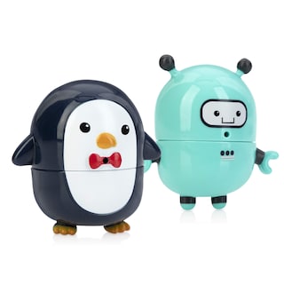 Foto 1 | Robot Y Pingüino Nuby Silly Squirts De Bath Toys, 2 Unidades - Venta Internacional.