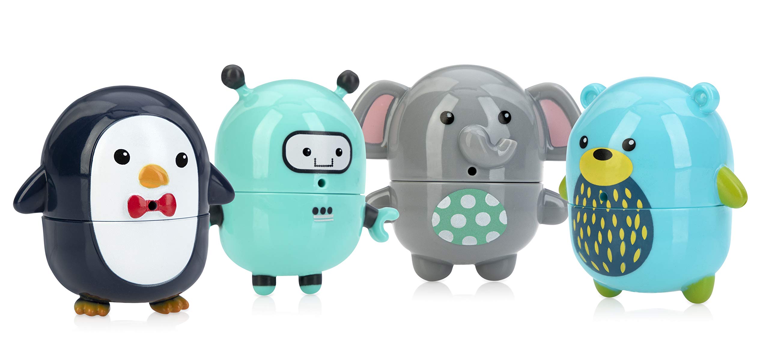Foto 6 | Robot Y Pingüino Nuby Silly Squirts De Bath Toys, 2 Unidades - Venta Internacional.