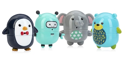 Foto 6 | Robot Y Pingüino Nuby Silly Squirts De Bath Toys, 2 Unidades - Venta Internacional.