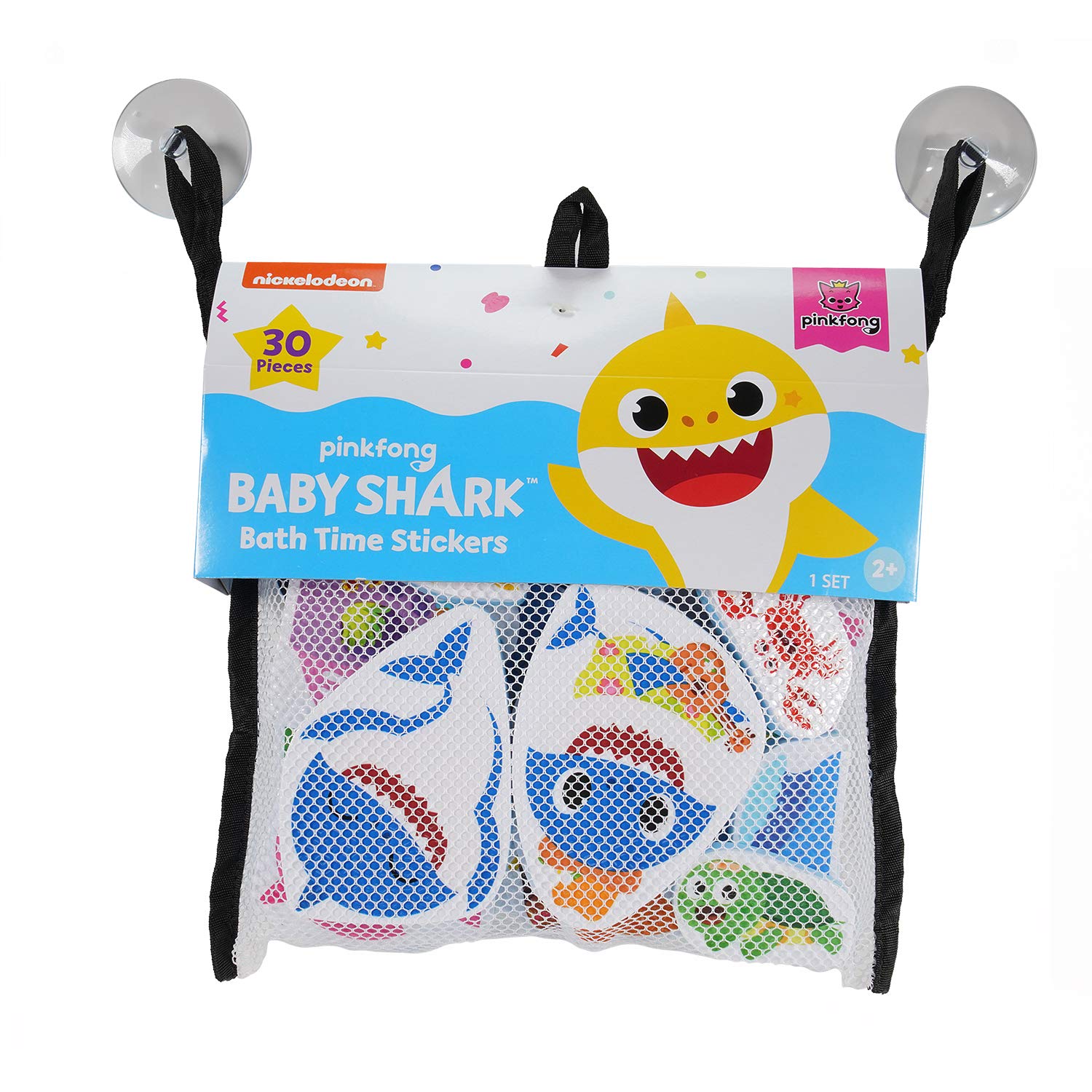 Foto 2 pulgar | Pegatinas Bath Time Wowwee Baby Shark Official (paquete De 30) - Venta Internacional.