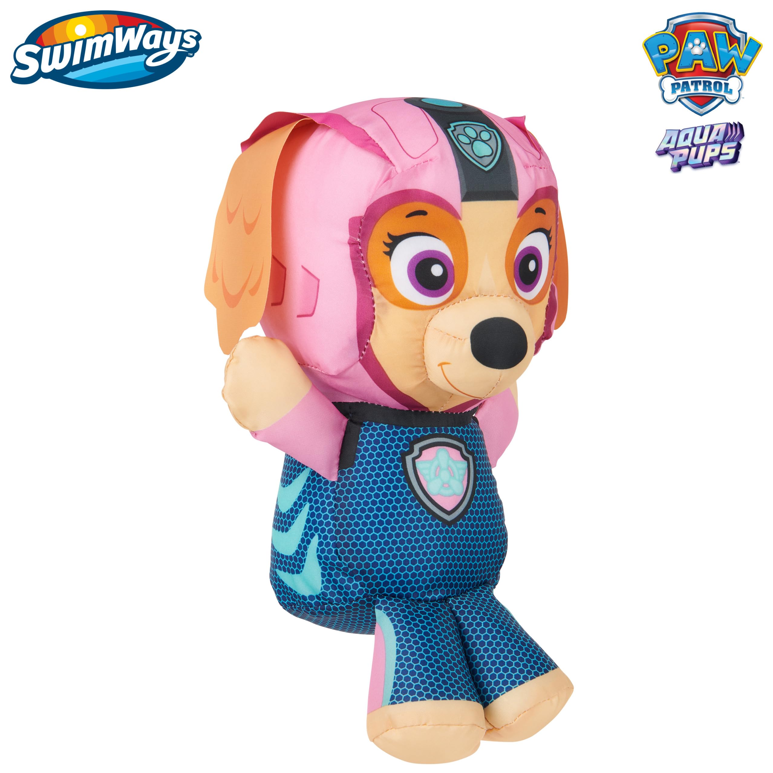 Foto 3 pulgar | Animal De Peluche Para Nadar, Abrazable, Swimways Paw Patrol Skye - Venta Internacional.