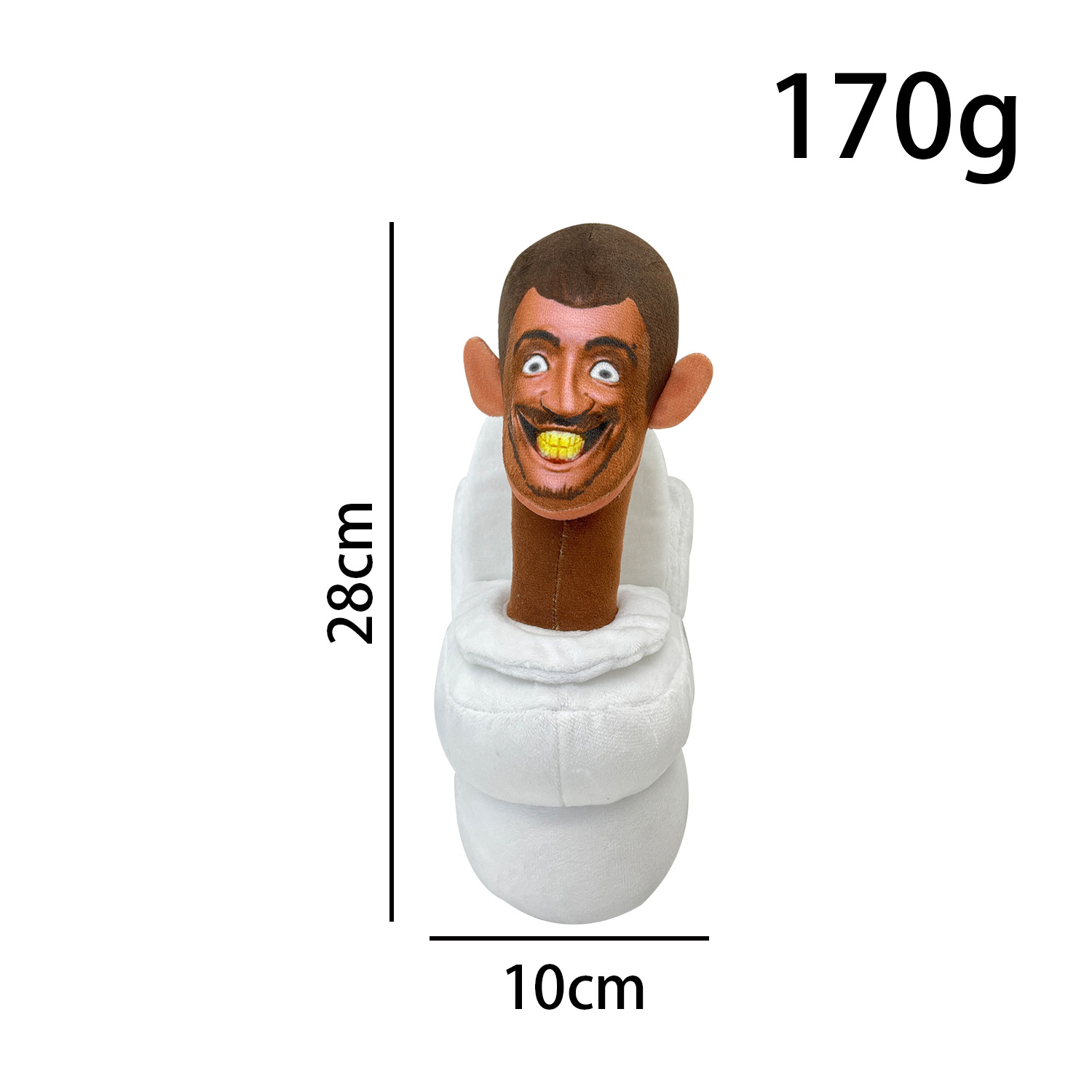 Foto 4 pulgar | Plush Toilet Skibidi Toilet Man Con Altavoz, Juego De 4 Piezas - Venta Internacional.