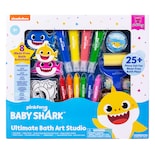 Baby Shark Ultimate De Bath Art Studio Con Toalla Y Crayones De Baño - Venta Internacional.