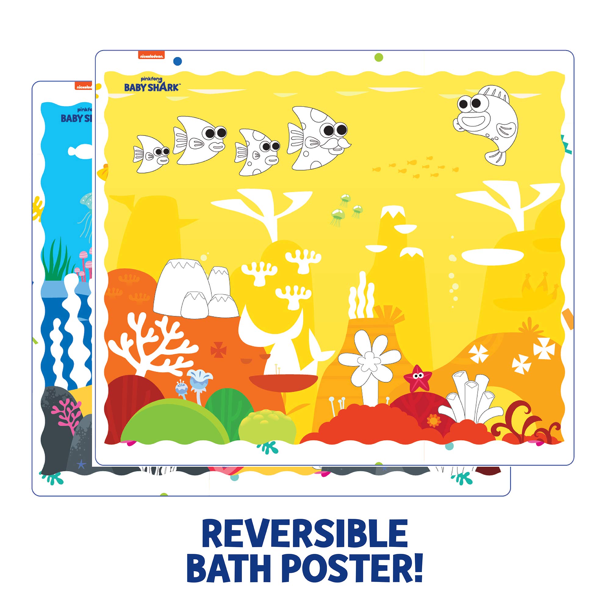 Foto 7 pulgar | Baby Shark Ultimate De Bath Art Studio Con Toalla Y Crayones De Baño - Venta Internacional.