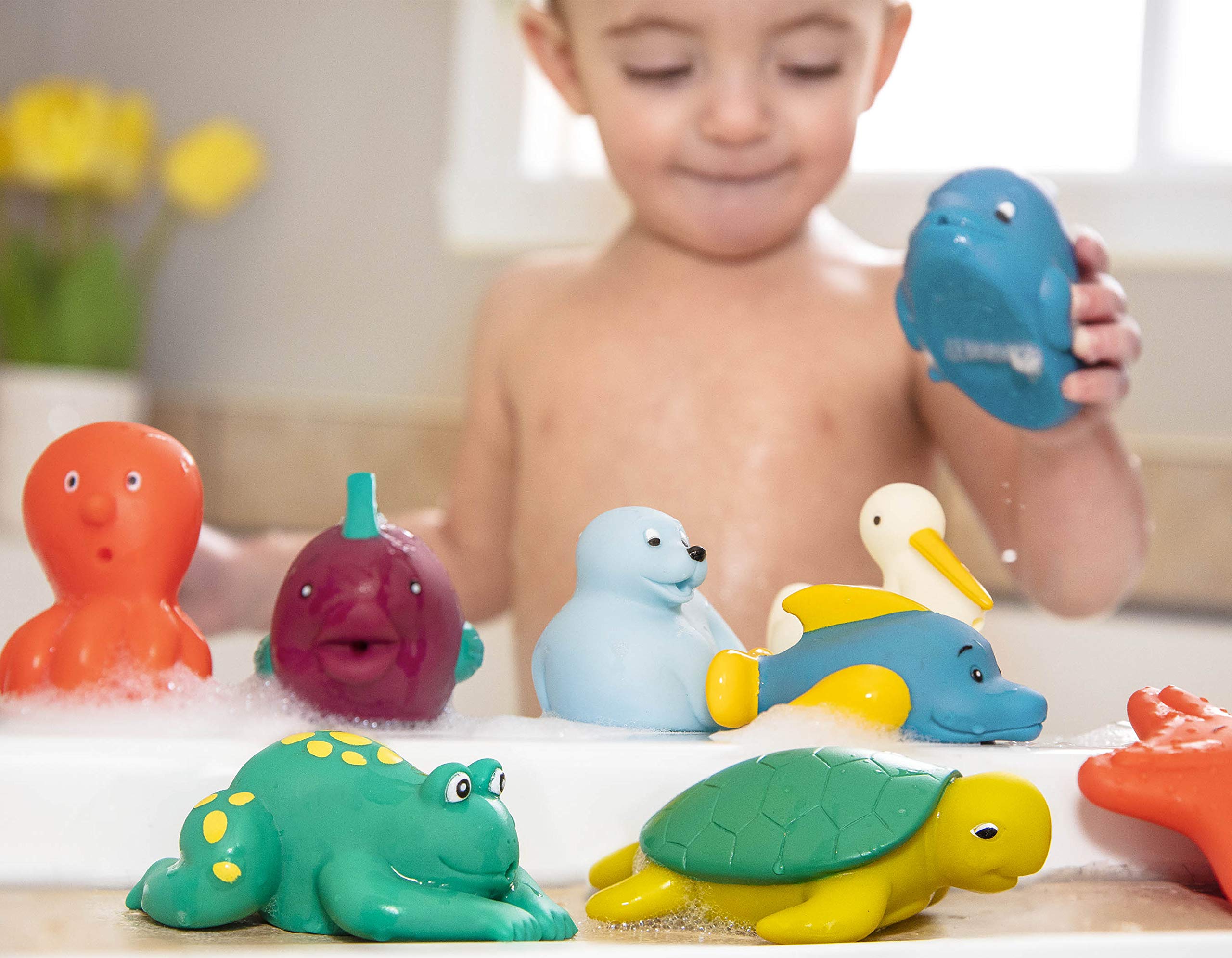 Foto 4 pulgar | Bath Toys Battat Bath Buddies, 9 Animales Squirters, 10 Meses O Más - Venta Internacional.