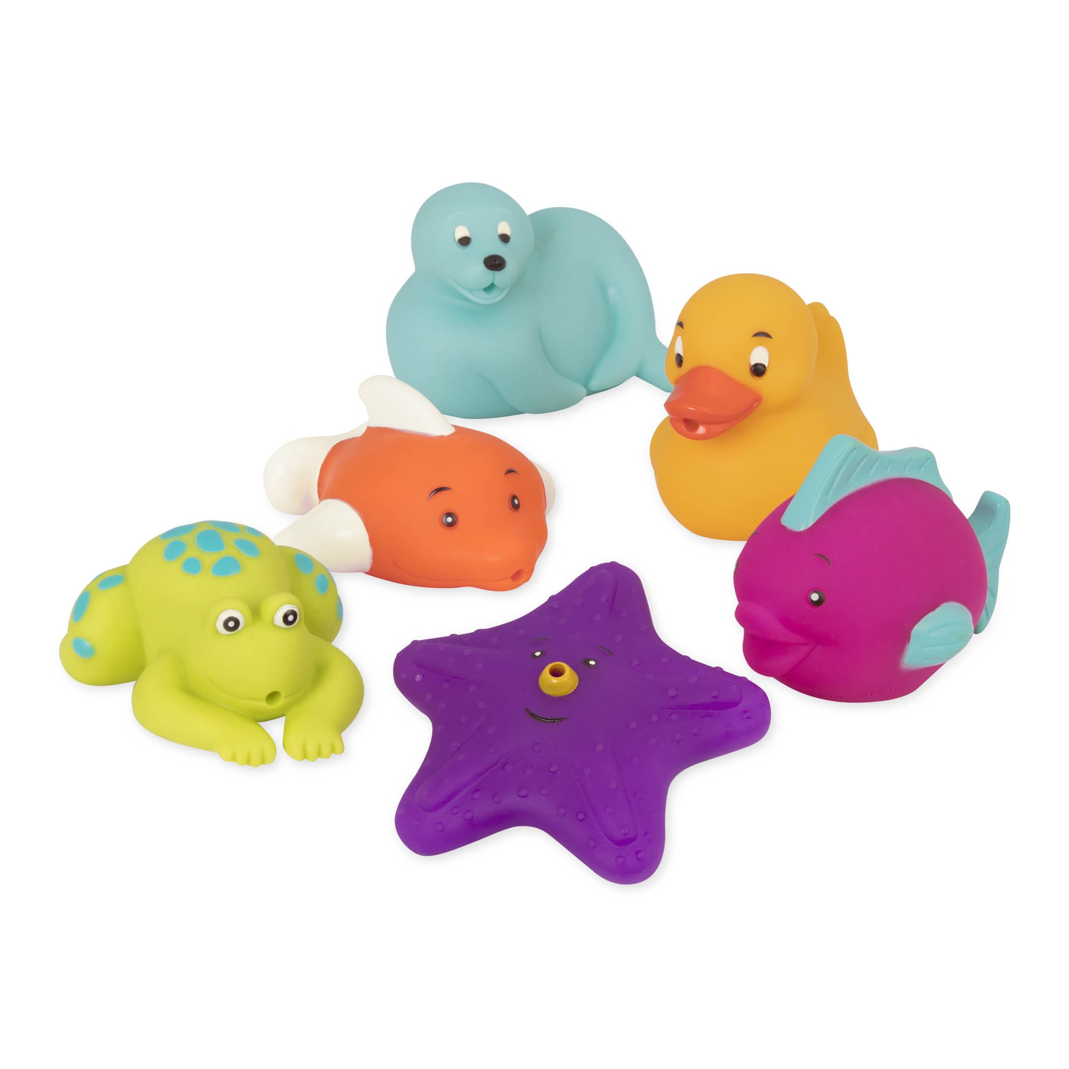 Foto 5 pulgar | Bath Toys Battat Bath Buddies, 9 Animales Squirters, 10 Meses O Más - Venta Internacional.