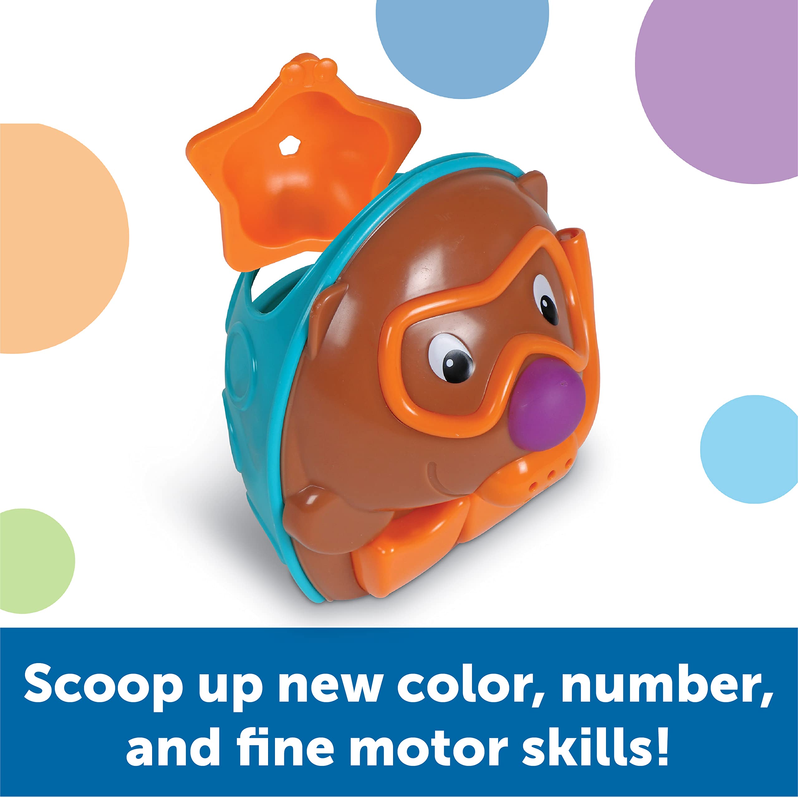 Foto 2 | Recursos De Aprendizaje De Bath Toys Spike The Fine Motor Hedgehog - Venta Internacional.