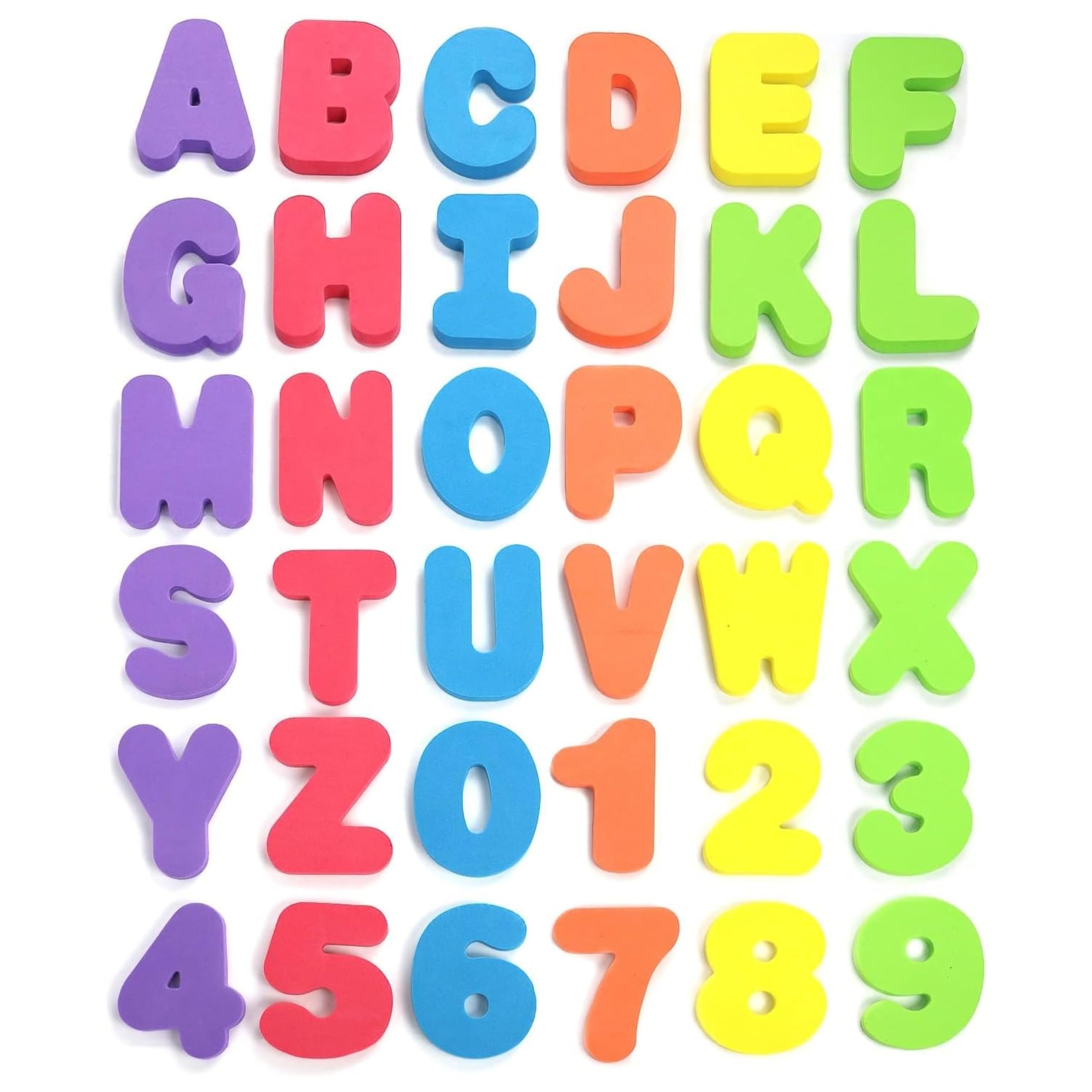 Set De Juego Con Letras Y Números De Bath Foam Click N' Play, 36 Piezas - Venta Internacional.