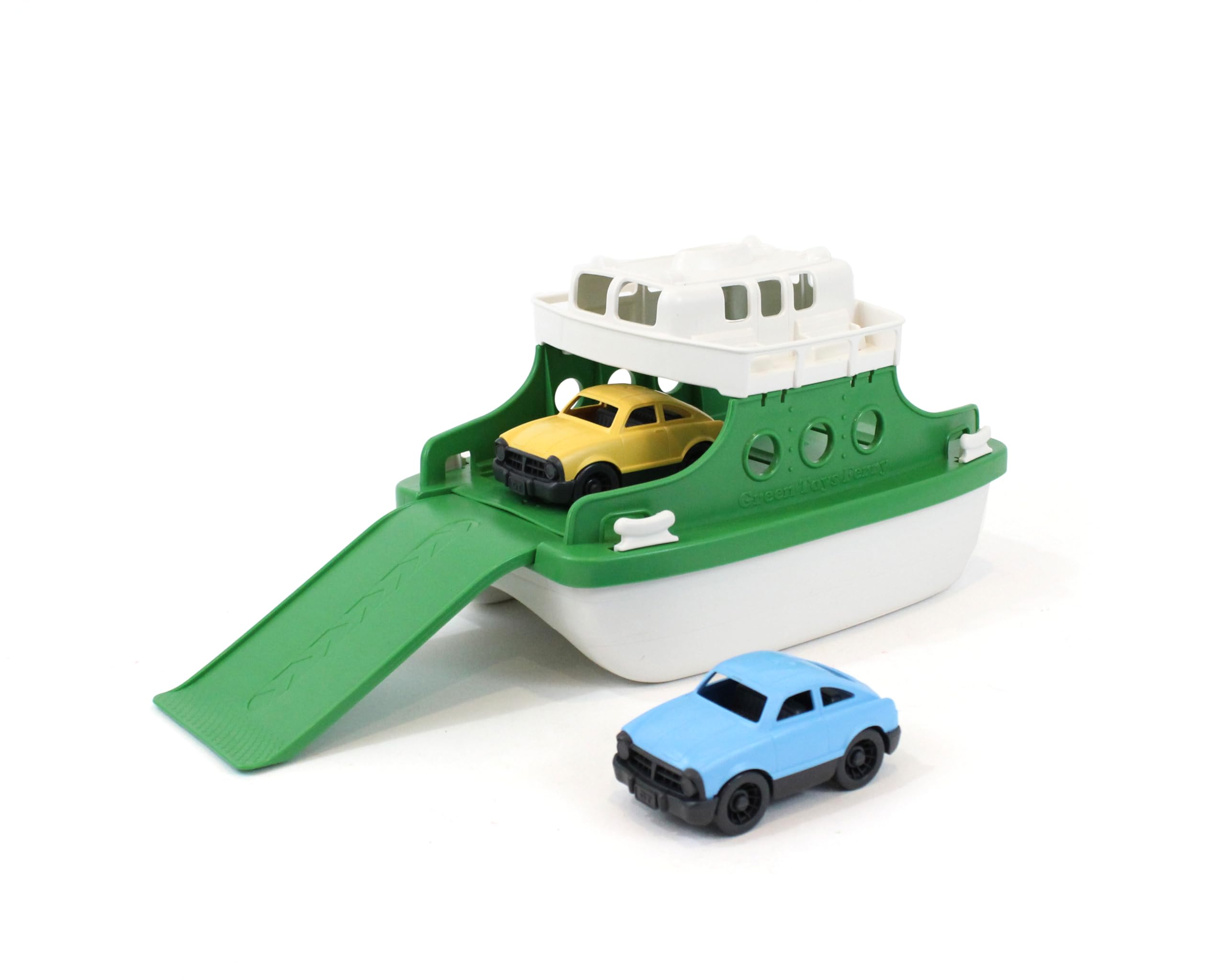 Foto 2 pulgar | Juguete De Bañera Ferry Boat Green Toys Ferry Boat Verde/blanco - Venta Internacional.