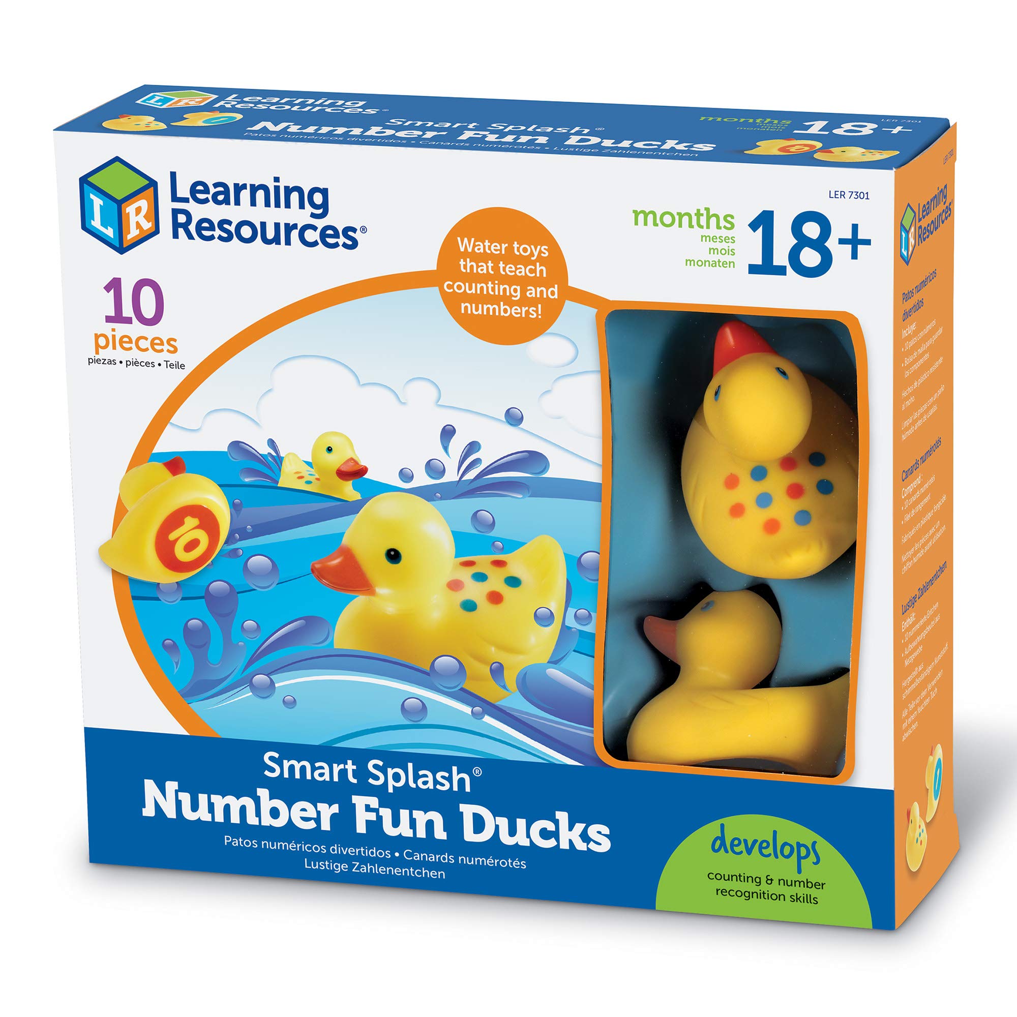 Foto 7 pulgar | Toy Learning Resources Number Fun Ducks, 10 Unidades, Más De 18 Meses - Venta Internacional.